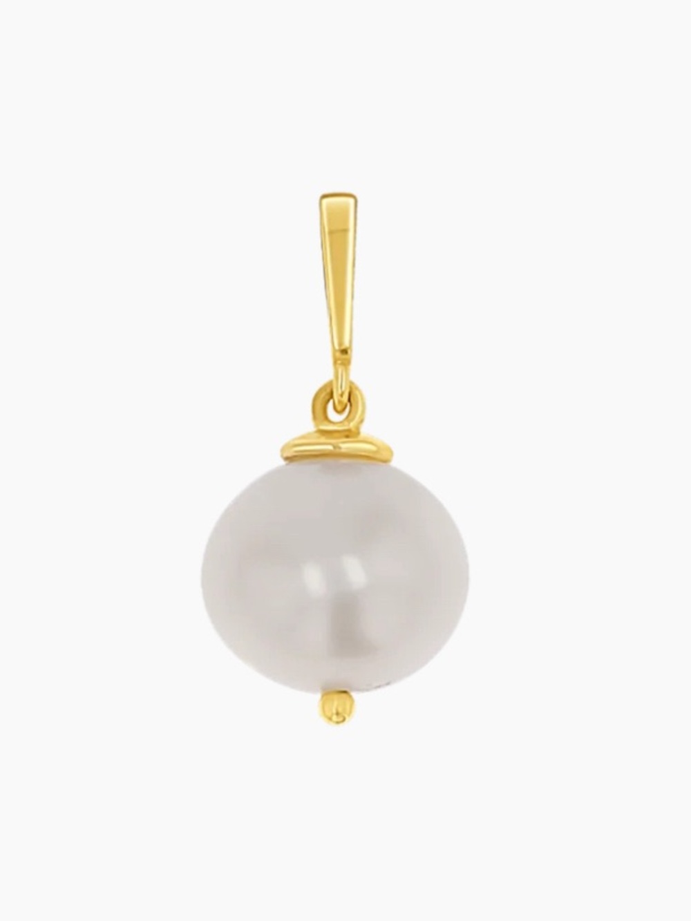 BABYGOLD 14kt gold pearl charm